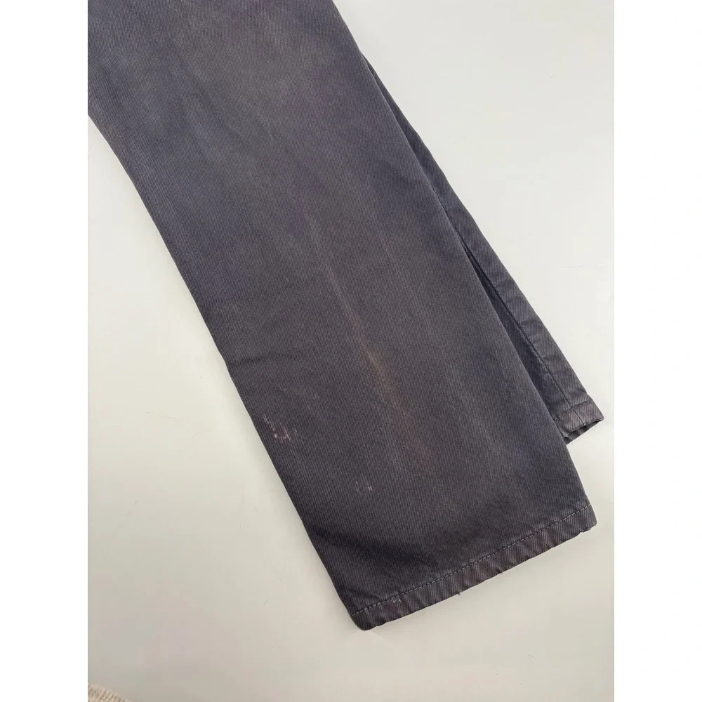 Levis 501 Men's 29x30 Vintage Y2K Charcoal Gray Made in Mexico Jeans 2002
